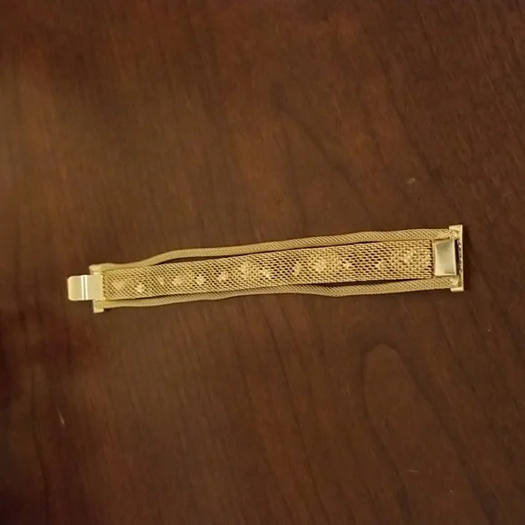 Golden vintage Cameo bracelet - Picture 4 of 9